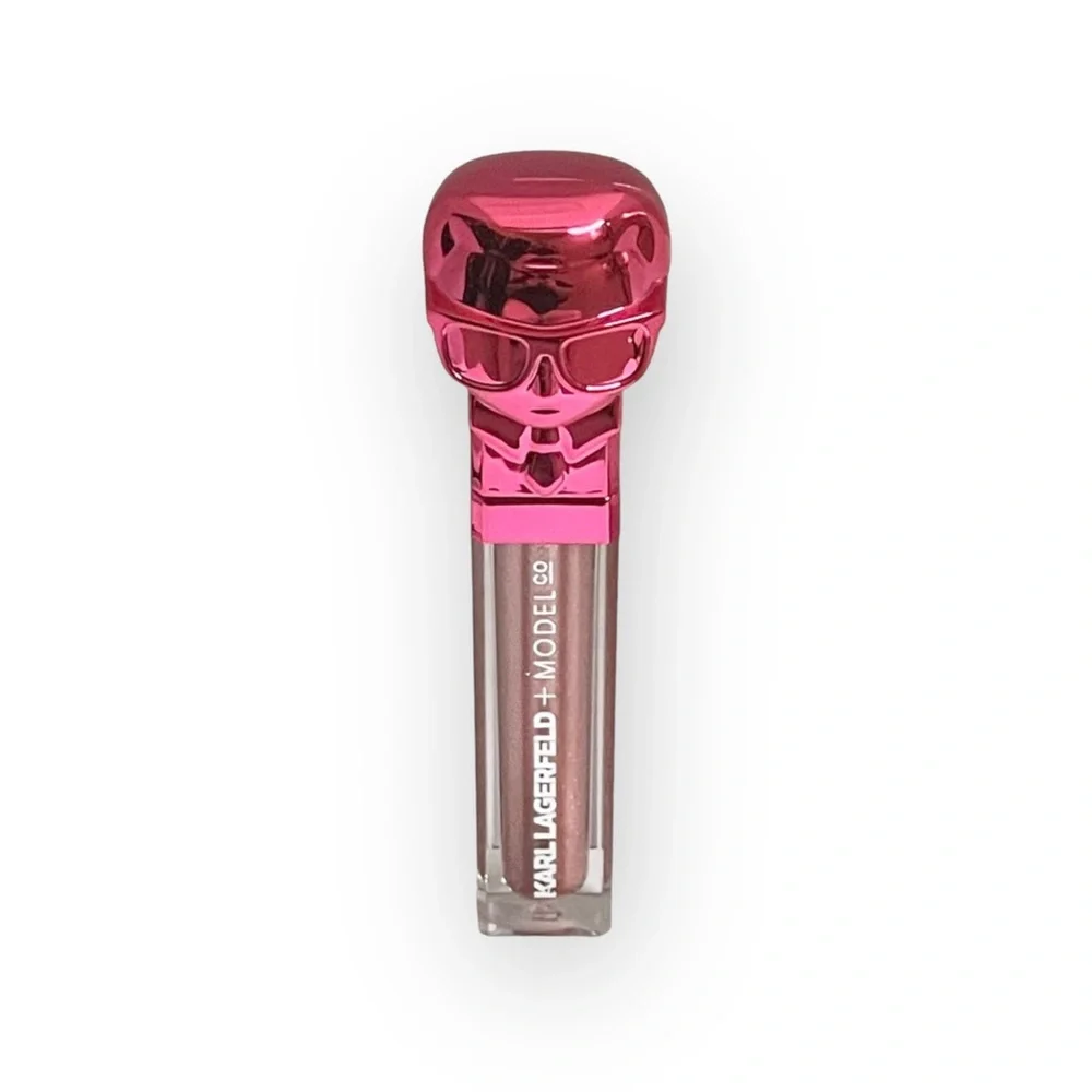new Karl Lagerfeld x Modelco ᨎ Lip Lights Special FX Top Coat Gloss ᨎ Rhumba ᨎ